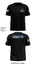 Crowley Police Department 8097883 Short Sleeve Performance Shirt - 289