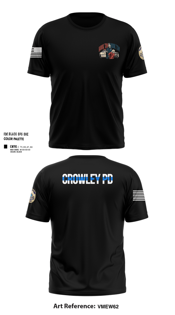 Short Sleeve Performance Shirt, Crowley Police Department, , Teamtime, Team time, sublimation, custom sports apparel, team uniforms, spirit wear, spiritwear, sports uniforms, custom shirts, team store, custom team store, fundraiser sports, apparel fundraiser