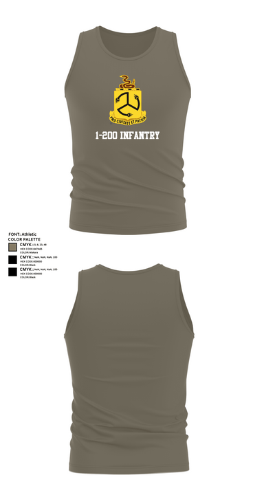 1-200 Infantry 56519387 Tank Top - 75
