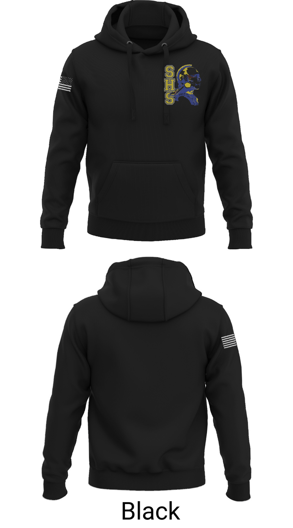 Hoodie, Stafford High School Basketball, Women's Basketball, Teamtime, Team time, sublimation, custom sports apparel, team uniforms, spirit wear, spiritwear, sports uniforms, custom shirts, team store, custom team store, fundraiser sports, apparel fundraiser