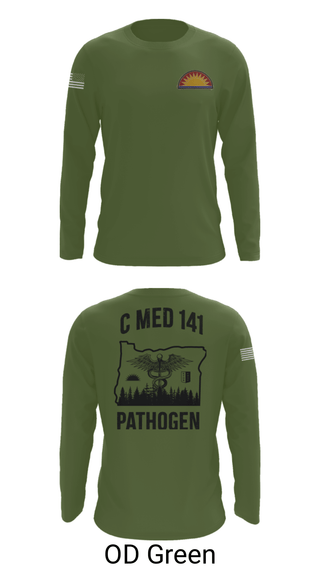 Long Sleeve Performance Shirt, C Med, National Guard, Teamtime, Team time, sublimation, custom sports apparel, team uniforms, spirit wear, spiritwear, sports uniforms, custom shirts, team store, custom team store, fundraiser sports, apparel fundraiser