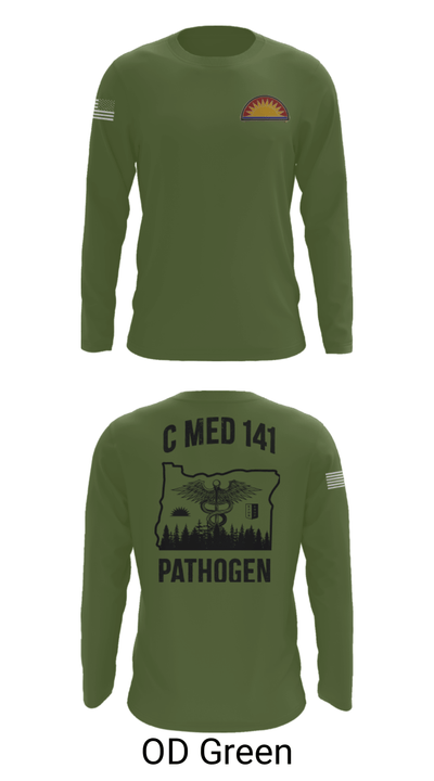C Med 88701681 Long Sleeve Performance Shirt - 44