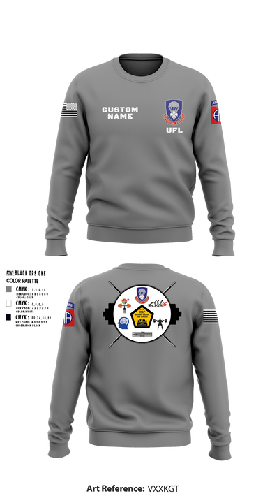 82nd ADSB H2F 64570500 Crew Neck Sweatshirt - 30