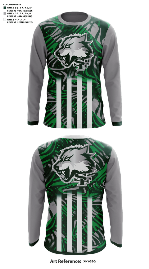 Long Sleeve Performance Shirt, Edmond Santa Fe High School Football, Football, Teamtime, Team time, sublimation, custom sports apparel, team uniforms, spirit wear, spiritwear, sports uniforms, custom shirts, team store, custom team store, fundraiser sports, apparel fundraiser