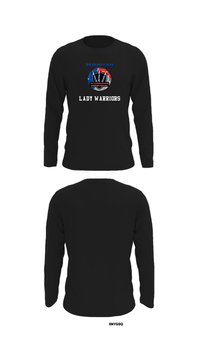 Lady Warriors 17642628 Long Sleeve Performance Shirt - 27