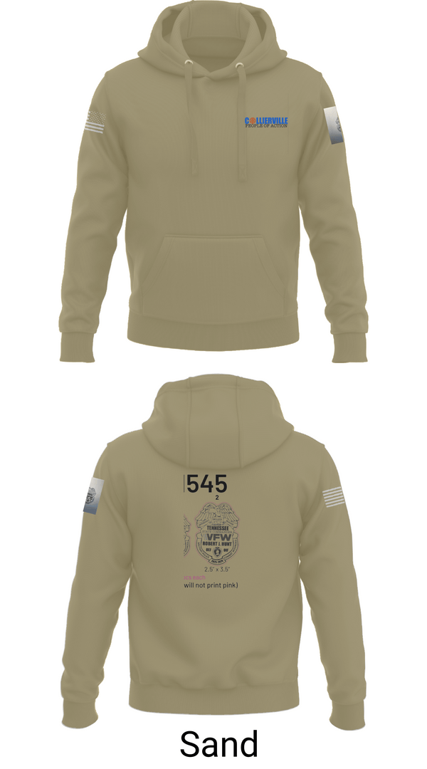 Hoodie, TN VFW, Army, Teamtime, Team time, sublimation, custom sports apparel, team uniforms, spirit wear, spiritwear, sports uniforms, custom shirts, team store, custom team store, fundraiser sports, apparel fundraiser