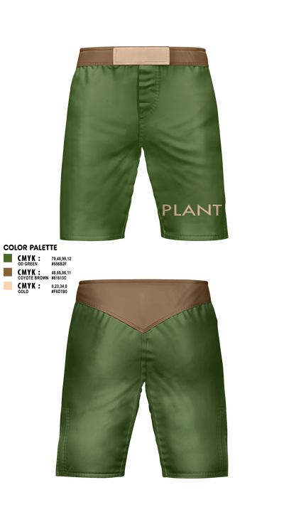 Plant 879120 Fight Shorts - 1