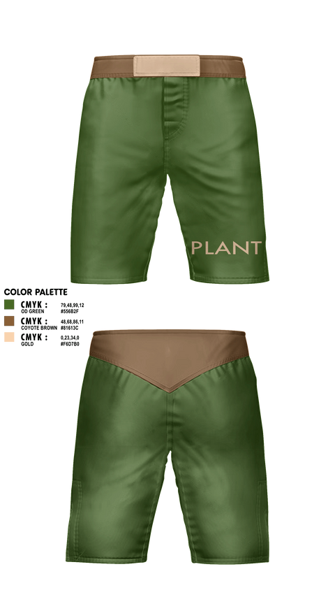 Fight Shorts, Plant, Wrestling, Teamtime, Team time, sublimation, custom sports apparel, team uniforms, spirit wear, spiritwear, sports uniforms, custom shirts, team store, custom team store, fundraiser sports, apparel fundraiser