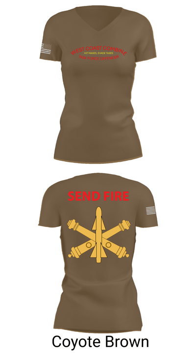 Task Force Defender 2317452 Women's Short Sleeve V-neck Shirt - 8