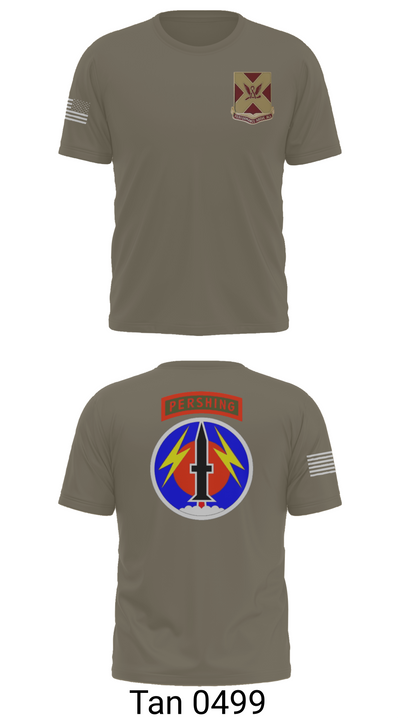 4/9 Field Artillery 56 Command (Pershing) 34975025 Old School Cotton Feel Shirt - 70