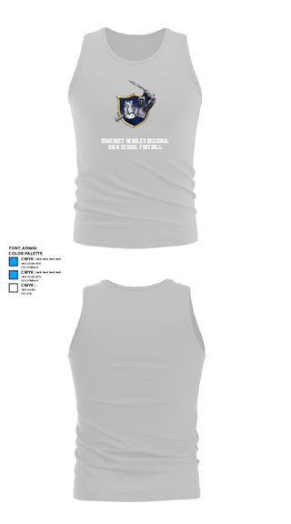 Tank Top, Somerset Berkley Regional High School Football, Football, Teamtime, Team time, sublimation, custom sports apparel, team uniforms, spirit wear, spiritwear, sports uniforms, custom shirts, team store, custom team store, fundraiser sports, apparel fundraiser