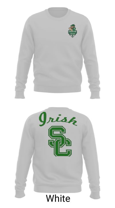 Springfield Catholic High School Soccer 49768521 Crew Neck Sweatshirt - 2