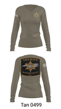 DCSO 2nd Squad 88139355 Women's Long Sleeve V-neck Shirt - 73