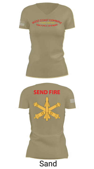 Task Force Defender 2317452 Women's Short Sleeve V-neck Shirt - 88