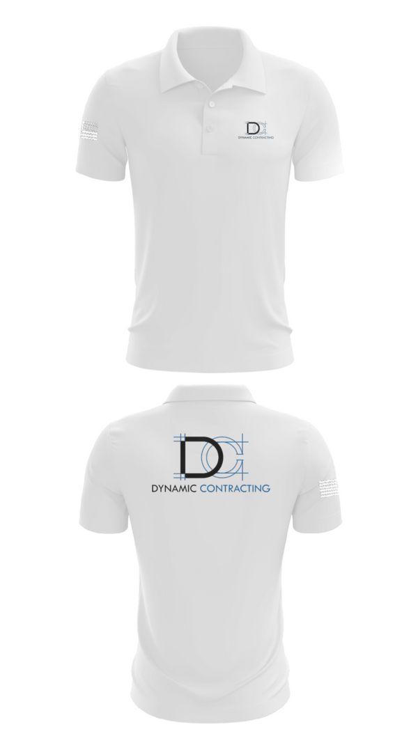 Short Sleeve Performance Polo, Dynamic ContractingDynamic Contracting, , Teamtime, Team time, sublimation, custom sports apparel, team uniforms, spirit wear, spiritwear, sports uniforms, custom shirts, team store, custom team store, fundraiser sports, apparel fundraiser