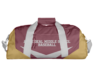 Duffle Bag, Alice Deal Middle School Baseball, Baseball, Teamtime, Team time, sublimation, custom sports apparel, team uniforms, spirit wear, spiritwear, sports uniforms, custom shirts, team store, custom team store, fundraiser sports, apparel fundraiser