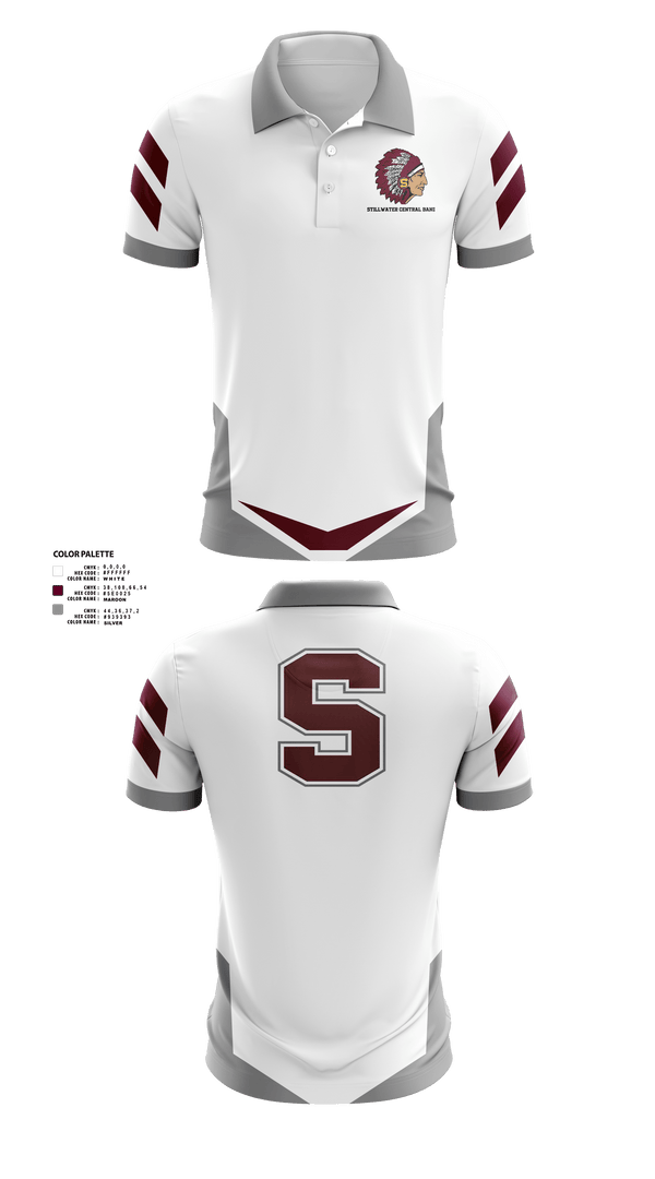 Short Sleeve Performance Polo, Stillwater Central High School Band, Spirit Store, Teamtime, Team time, sublimation, custom sports apparel, team uniforms, spirit wear, spiritwear, sports uniforms, custom shirts, team store, custom team store, fundraiser sports, apparel fundraiser