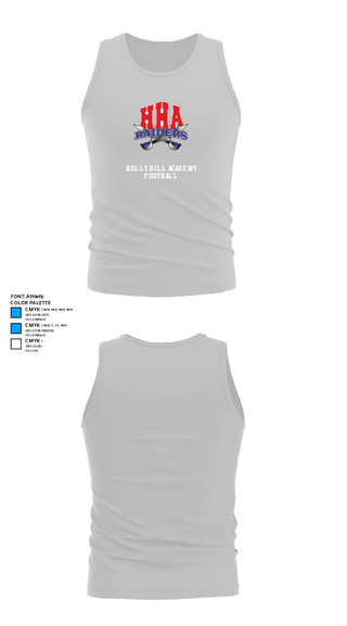 Tank Top, Holly Hill Academy Football, Football, Teamtime, Team time, sublimation, custom sports apparel, team uniforms, spirit wear, spiritwear, sports uniforms, custom shirts, team store, custom team store, fundraiser sports, apparel fundraiser