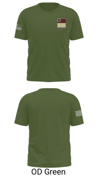 HHD 166th Regiment 4853273 Short Sleeve Performance Shirt - 56