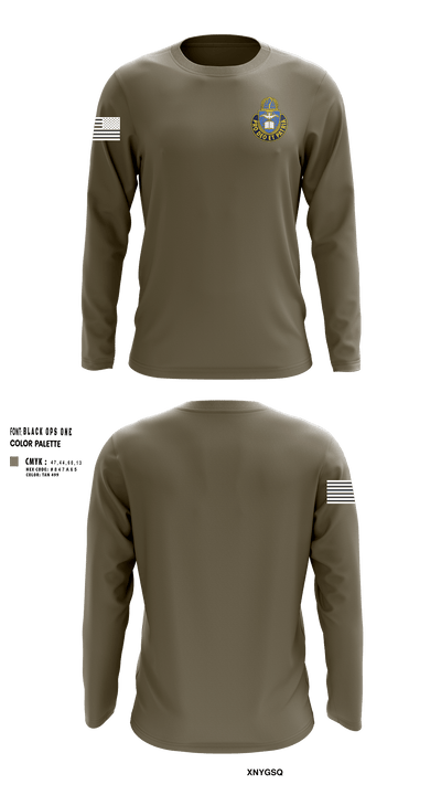 CHAPLAINS OFFICE 44554791 Long Sleeve Performance Shirt - 5