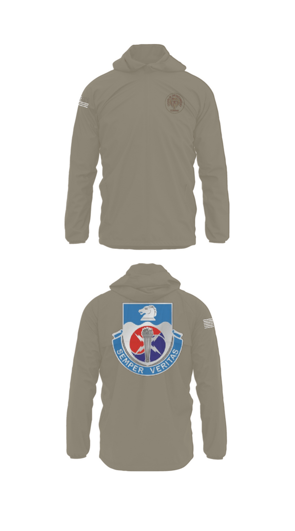 Windbreaker, 312TH MI BN, CHARLIE DETACHMENT, Army, Teamtime, Team time, sublimation, custom sports apparel, team uniforms, spirit wear, spiritwear, sports uniforms, custom shirts, team store, custom team store, fundraiser sports, apparel fundraiser