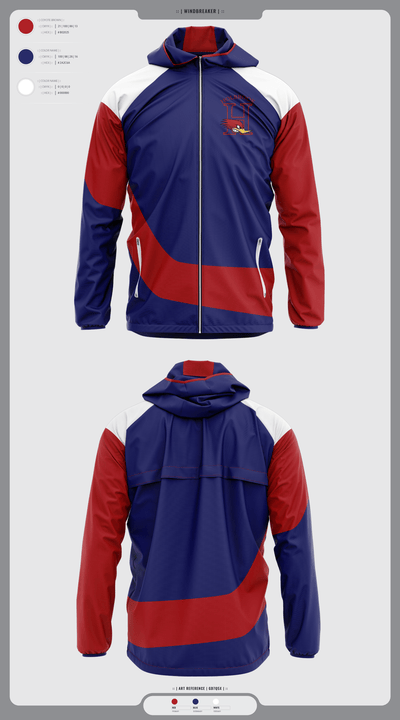 Holbrook High School Wrestling 21507818 Windbreaker - 2