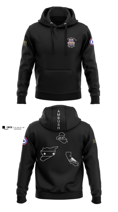 312th HR CO, A1 Postal 64167397 Hoodie - 4