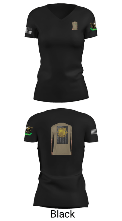 759 mp hhd 91445717 Women's Short Sleeve V-neck Shirt - 28