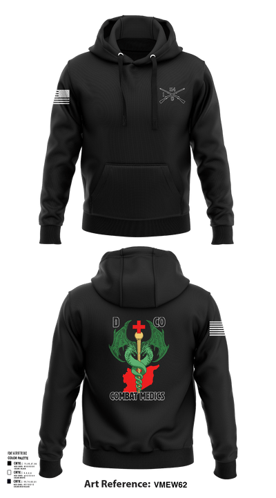 D-co 1-114th 40001496 Hoodie - 128