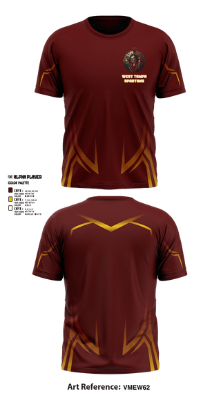 Short Sleeve Performance Shirt, West Tampa spartans, , Teamtime, Team time, sublimation, custom sports apparel, team uniforms, spirit wear, spiritwear, sports uniforms, custom shirts, team store, custom team store, fundraiser sports, apparel fundraiser