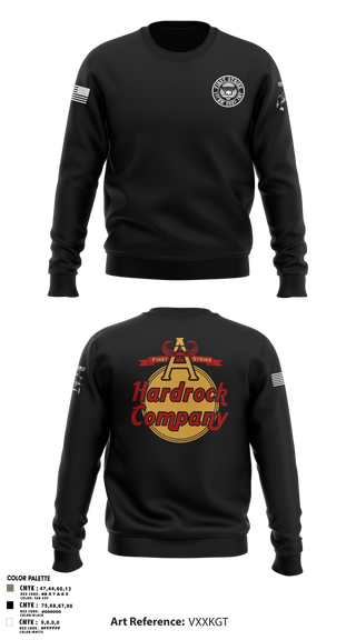 Crew Neck Sweatshirt, 2nd PLT A CO-The Family, Army, Teamtime, Team time, sublimation, custom sports apparel, team uniforms, spirit wear, spiritwear, sports uniforms, custom shirts, team store, custom team store, fundraiser sports, apparel fundraiser