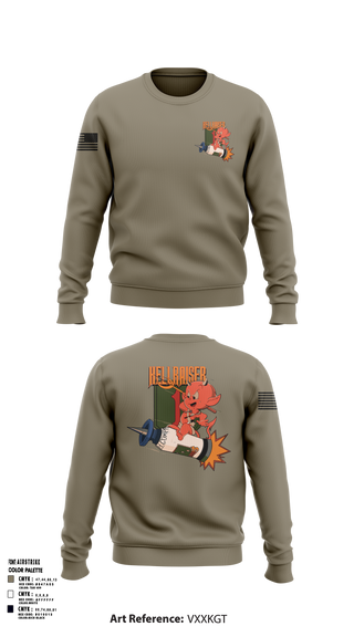 Crew Neck Sweatshirt, Hellraiser, , Teamtime, Team time, sublimation, custom sports apparel, team uniforms, spirit wear, spiritwear, sports uniforms, custom shirts, team store, custom team store, fundraiser sports, apparel fundraiser