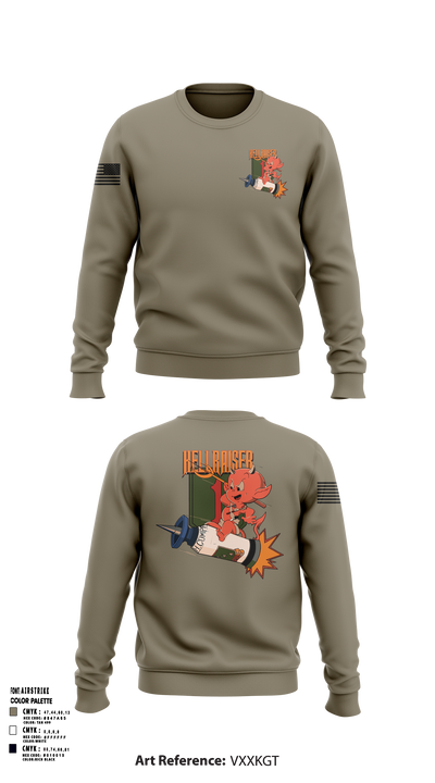 Hellraiser 15365776 Crew Neck Sweatshirt - 104