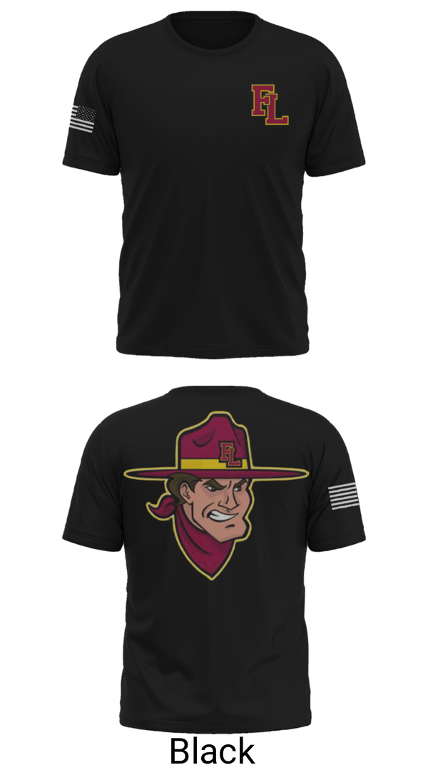 Old School Cotton Feel Shirt, Forest Lake Area High School Golf, Golf, Teamtime, Team time, sublimation, custom sports apparel, team uniforms, spirit wear, spiritwear, sports uniforms, custom shirts, team store, custom team store, fundraiser sports, apparel fundraiser