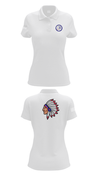 Womens Short Sleeve Performance Polo, Byhalia High School Cheer, Cheer, Teamtime, Team time, sublimation, custom sports apparel, team uniforms, spirit wear, spiritwear, sports uniforms, custom shirts, team store, custom team store, fundraiser sports, apparel fundraiser