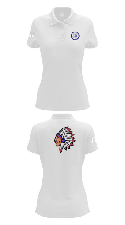 Byhalia High School Cheer 25376847 Women's Short Sleeve Performance Polo  - 17