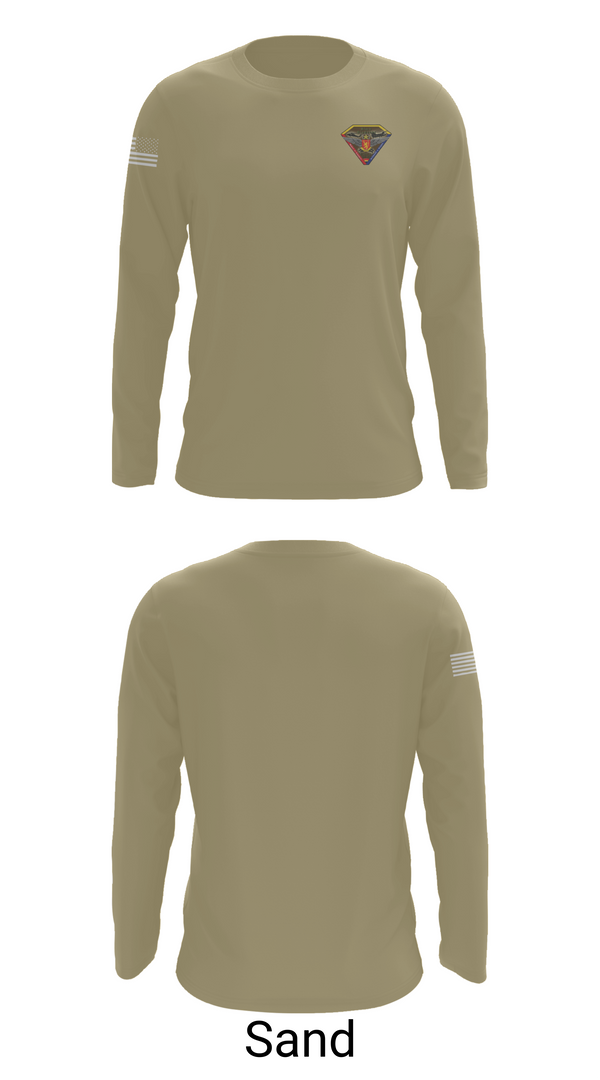 Long Sleeve Performance Shirt, Bravo Company  642nd ASC, , Teamtime, Team time, sublimation, custom sports apparel, team uniforms, spirit wear, spiritwear, sports uniforms, custom shirts, team store, custom team store, fundraiser sports, apparel fundraiser