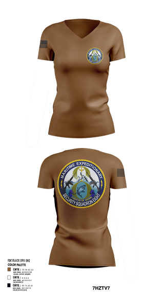 Womens Short Sleeve Vneck Shirt, MSRON 8, Navy, Teamtime, Team time, sublimation, custom sports apparel, team uniforms, spirit wear, spiritwear, sports uniforms, custom shirts, team store, custom team store, fundraiser sports, apparel fundraiser
