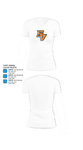 South View High School Volleyball 84811221 Women's Short Sleeve V-neck Shirt - 18
