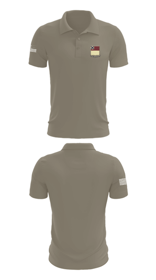 Short Sleeve Performance Polo, HHD 166th Regiment, Army, Teamtime, Team time, sublimation, custom sports apparel, team uniforms, spirit wear, spiritwear, sports uniforms, custom shirts, team store, custom team store, fundraiser sports, apparel fundraiser