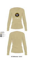 Chesterfield County Sheriff Office 79473922 Women's Long Sleeve V-neck Shirt -1 78
