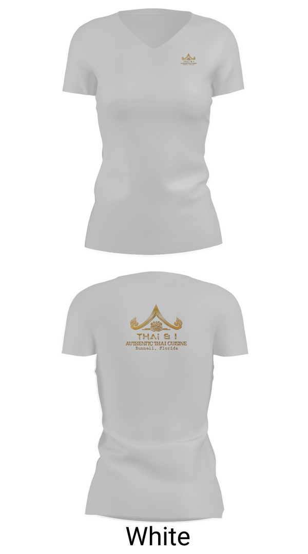 Womens Short Sleeve Vneck Shirt, Thai & I, , Teamtime, Team time, sublimation, custom sports apparel, team uniforms, spirit wear, spiritwear, sports uniforms, custom shirts, team store, custom team store, fundraiser sports, apparel fundraiser