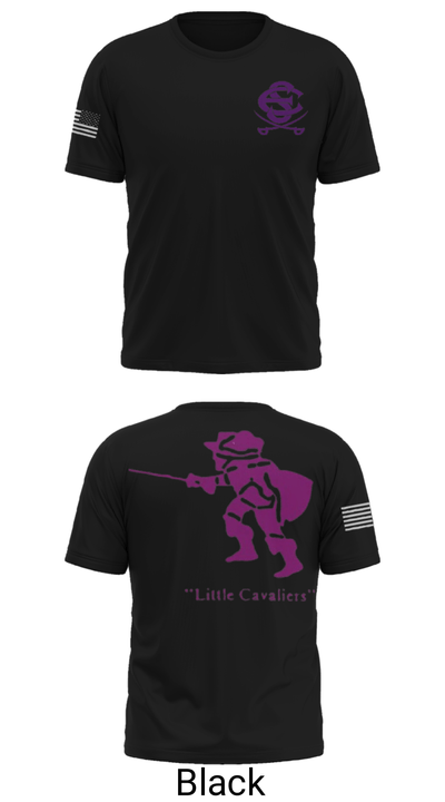 East Stroudsburg Cavaliers 35860494 Short Sleeve Performance Shirt - 30