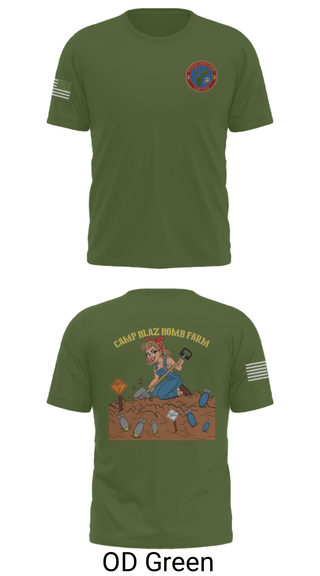 Short Sleeve Performance Shirt, MCB Camp Blaz Ordnance, Marines, Teamtime, Team time, sublimation, custom sports apparel, team uniforms, spirit wear, spiritwear, sports uniforms, custom shirts, team store, custom team store, fundraiser sports, apparel fundraiser