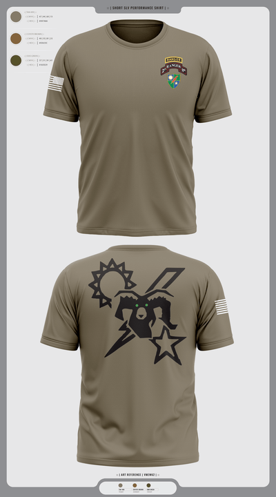 75th Ranger regiment 1725883 Short Sleeve Performance Shirt - 1