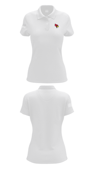 Womens Short Sleeve Performance Polo, Central Junior High School Golf, Golf, Teamtime, Team time, sublimation, custom sports apparel, team uniforms, spirit wear, spiritwear, sports uniforms, custom shirts, team store, custom team store, fundraiser sports, apparel fundraiser