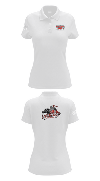 Womens Short Sleeve Performance Polo, Medford Area Senior High School Band, Spirit Store, Teamtime, Team time, sublimation, custom sports apparel, team uniforms, spirit wear, spiritwear, sports uniforms, custom shirts, team store, custom team store, fundraiser sports, apparel fundraiser