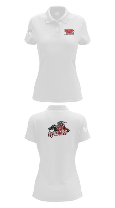 Medford Area Senior High School Band 54149175 Women's Short Sleeve Performance Polo  - 17