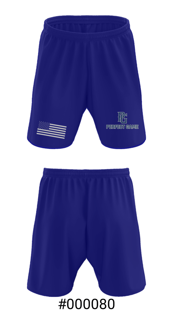 Athletic Shorts With Pockets, Perfect Game Baseball Association, Baseball, Teamtime, Team time, sublimation, custom sports apparel, team uniforms, spirit wear, spiritwear, sports uniforms, custom shirts, team store, custom team store, fundraiser sports, apparel fundraiser