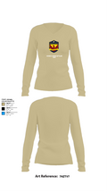 Wounded Warrior Battalion West 51783388 Women's Long Sleeve V-neck Shirt - 82